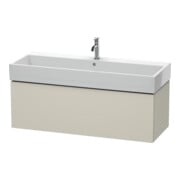 Duravit Waschtischunterschrank L-Cube 118,4x 45,9cm, Tau ma, 1 Ausz., wandhängend