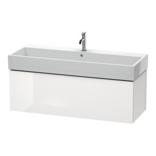 Duravit Waschtischunterschrank L-Cube 118,4x 45,9cm, we. hgl, 1 Ausz., wandhängend