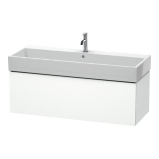 Duravit Waschtischunterschrank L-Cube 118,4x 45,9cm, we. ma, 1 Ausz., wandhängend