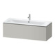 Duravit Waschtischunterschrank L-Cube 122x48,1cm, betongr ma, 1 Ausz., wandhängend