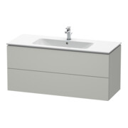 Duravit Waschtischunterschrank L-Cube 122x48,1cm, betongr ma, 2 Schub., wandhängend-2