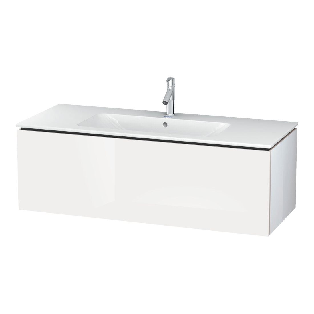 Duravit Waschtischunterschrank L-Cube 122x48,1cm, Ei marm., 1 Ausz., wandhängend
