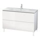 Duravit Waschtischunterschrank L-Cube 122x48,1cm, Ei marm., 2 Auszüge, stehend-4