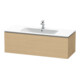 Duravit Waschtischunterschrank L-Cube 122x48,1cm, Ei Nat, 1 Ausz., wandhängend-1