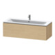 Duravit Waschtischunterschrank L-Cube 122x48,1cm, Ei Nat, 1 Ausz., wandhängend-2