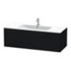 Duravit Waschtischunterschrank L-Cube 122x48,1cm, Ei sw, 1 Auszug, wandhängend-1