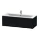 Duravit Waschtischunterschrank L-Cube 122x48,1cm, Ei sw, 1 Auszug, wandhängend-5
