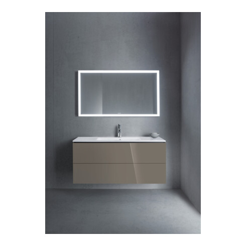 Duravit Waschtischunterschrank L-Cube 122x48,1cm, f Gr hgl, 2 Schub., wandhängend