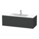 Duravit Waschtischunterschrank L-Cube 122x48,1cm, graph ma, 1 Ausz., wandhängend-1