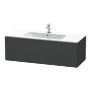 Duravit Waschtischunterschrank L-Cube 122x48,1cm, graph ma, 1 Ausz., wandhängend