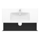 Duravit Waschtischunterschrank L-Cube 122x48,1cm, graph ma, 2 Schub., wandhängend-5