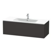 Duravit Waschtischunterschrank L-Cube 122x48,1cm, graph matt, 1 Ausz., wandhängend