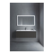 Duravit Waschtischunterschrank L-Cube 122x48,1cm, graph matt, 1 Ausz., wandhängend-4