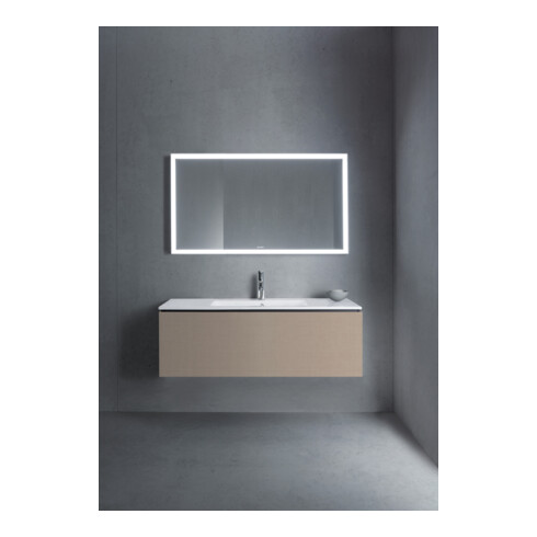 Duravit Waschtischunterschrank L-Cube 122x48,1cm, lei, 1 Auszug, wandhängend
