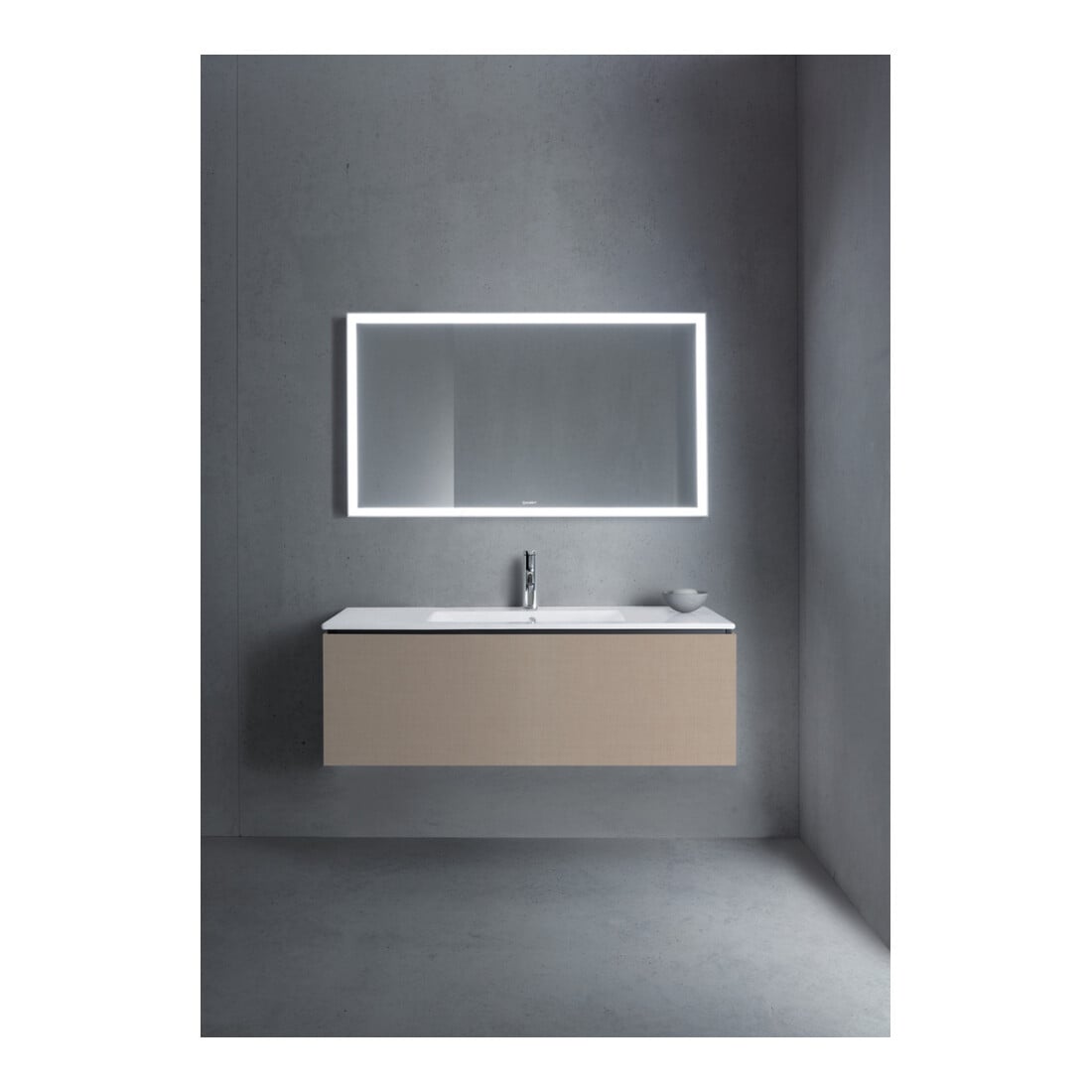 Duravit Waschtischunterschrank L-Cube 122x48,1cm, lei, 1 Auszug, wandhängend