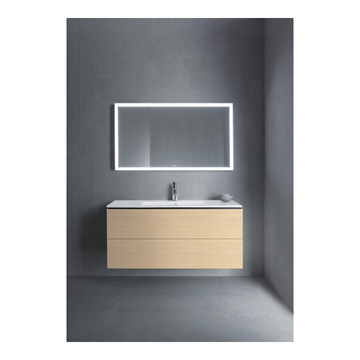 Duravit Waschtischunterschrank L-Cube 122x48,1cm, med. Ei, 2 Schub., wandhängend