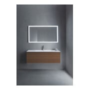 Duravit Waschtischunterschrank L-Cube 122x48,1cm, Nussb dkl., 1 Ausz., wandhängend-4