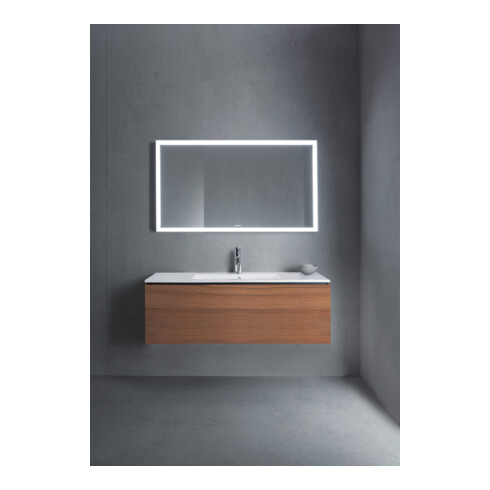 Duravit Waschtischunterschrank L-Cube 122x48,1cm, Nussb Nat, 1 Ausz., wandhängend