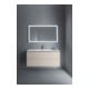 Duravit Waschtischunterschrank L-Cube 122x48,1cm, Tau ma, 2 Schub., wandhängend