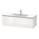 Duravit Waschtischunterschrank L-Cube 122x48,1cm, we. hgl, 1 Ausz., wandhängend-1