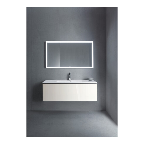 Duravit Waschtischunterschrank L-Cube 122x48,1cm, we. hgl, 1 Ausz., wandhängend