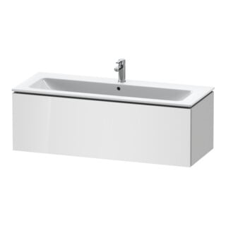Duravit Waschtischunterschrank L-Cube 122x48,1cm, we. hgl, 1 Ausz., wandhängend