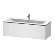 Duravit Waschtischunterschrank L-Cube 122x48,1cm, we. hgl, 1 Ausz., wandhängend