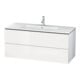Duravit Waschtischunterschrank L-Cube 122x48,1cm, we. hgl, 2 Schub., wandhängend-1