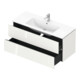 Duravit Waschtischunterschrank L-Cube 122x48,1cm, we. hgl, 2 Schub., wandhängend