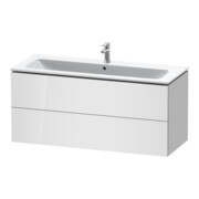 Duravit Waschtischunterschrank L-Cube 122x48,1cm, we. hgl, 2 Schub., wandhängend-2