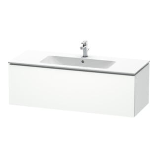 Duravit Waschtischunterschrank L-Cube 122x48,1cm, we. ma, 1 Ausz., wandhängend