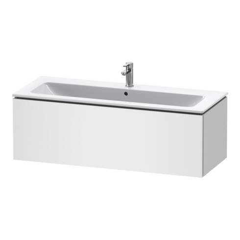 Duravit Waschtischunterschrank L-Cube 122x48,1cm, we. ma, 1 Ausz., wandhängend