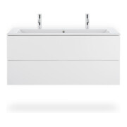 Duravit Waschtischunterschrank L-Cube 122x48,1cm, we. ma, 2 Schub., wandhängend-4