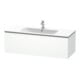 Duravit Waschtischunterschrank L-Cube 122x48,1cm, we. matt, 1 Ausz., wandhängend-1