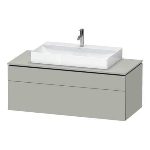 Duravit Waschtischunterschrank L-Cube 122x55cm, bg m, 1 Kast, 1 Ausz., wandhängend