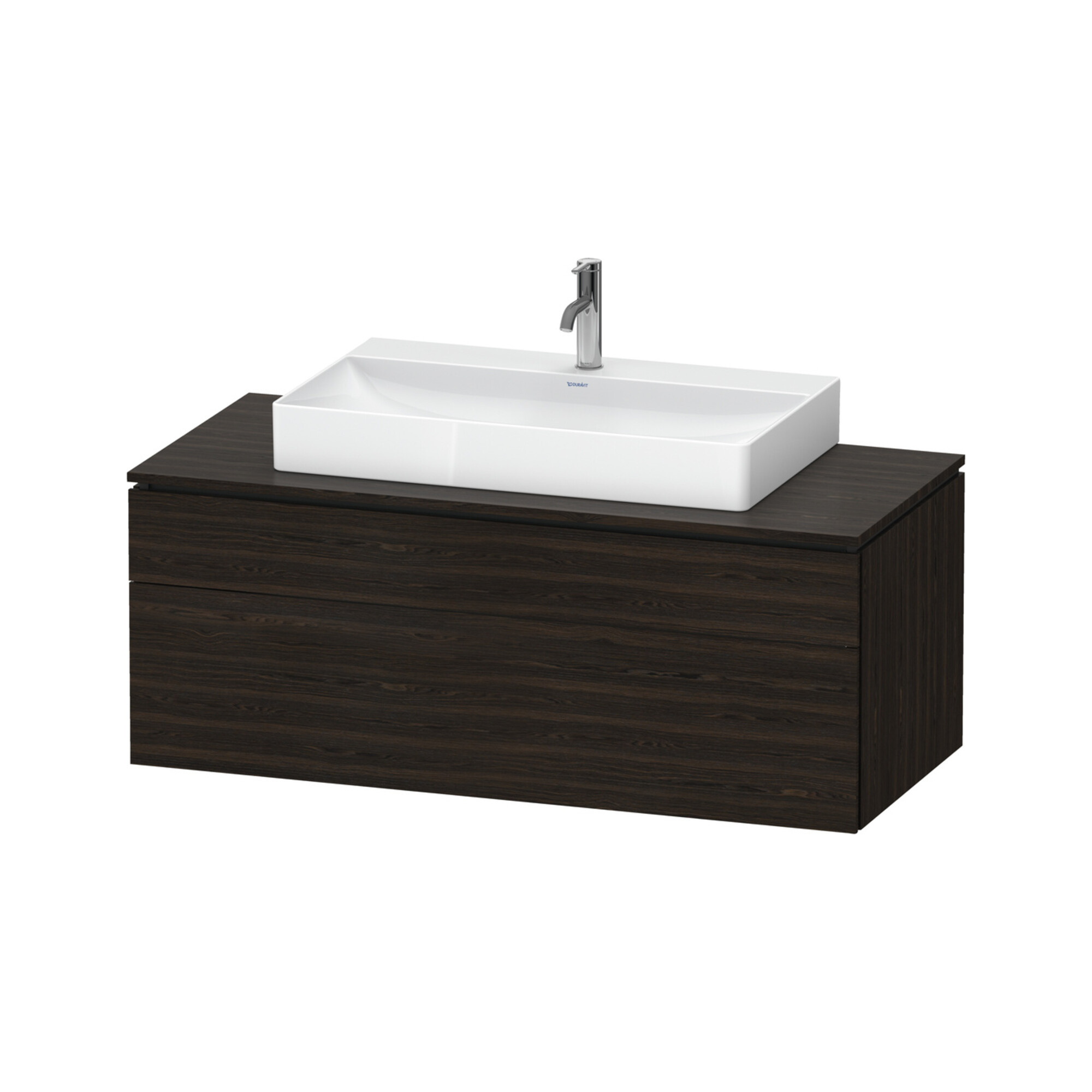 Duravit Waschtischunterschrank L-Cube 122x55cm, N ge, 1 Kast, 1 Ausz., wandhängend