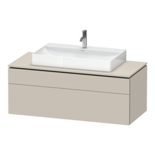 Duravit Waschtischunterschrank L-Cube 122x55cm, T m, 1 Schubk., 1 Ausz., wandhängend