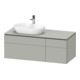 Duravit Waschtischunterschrank L-Cube 122x55x48,2cm, AS L, bg m, k EinrSy-1