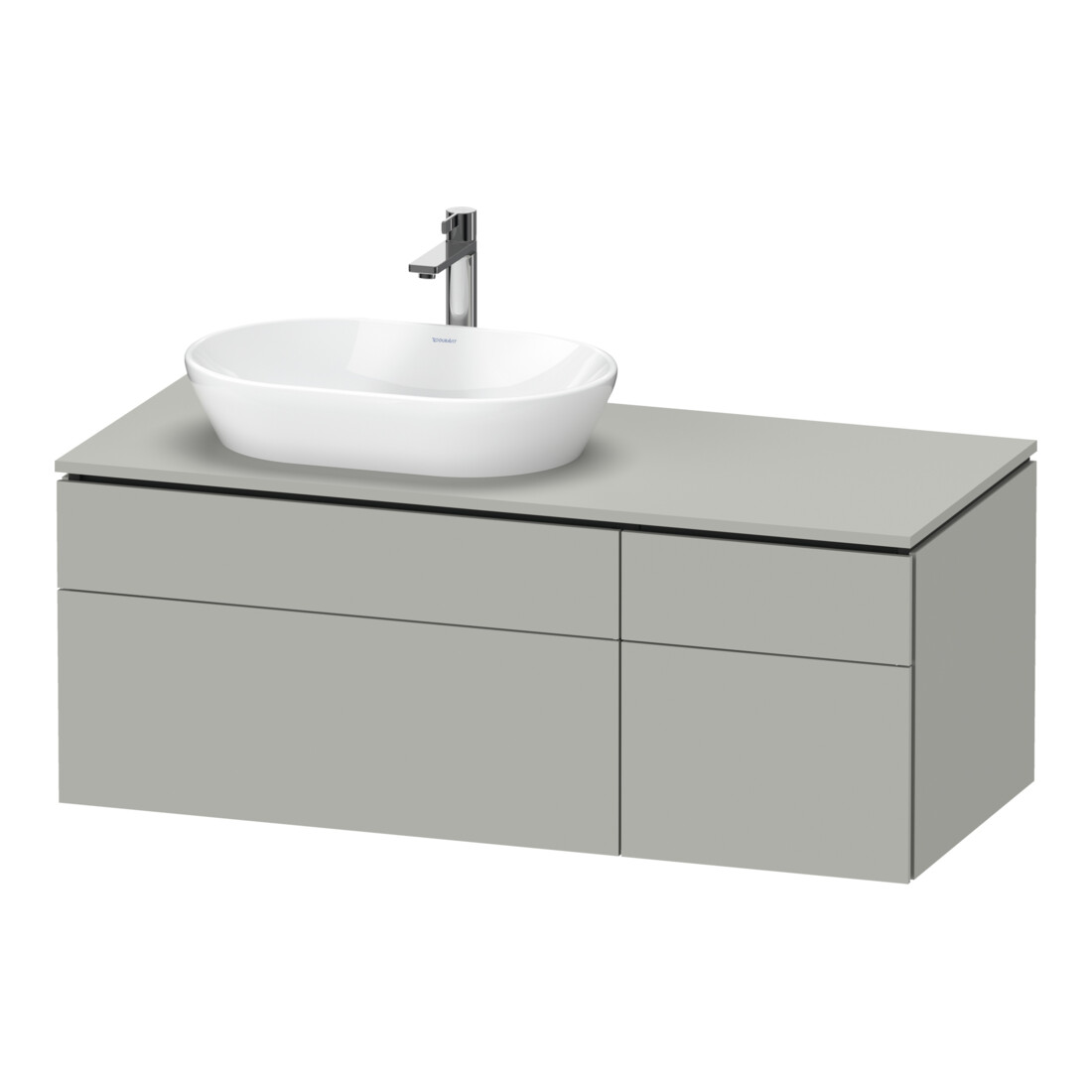 Duravit Waschtischunterschrank L-Cube 122x55x48,2cm, AS L, bg m, k EinrSy