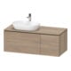 Duravit Waschtischunterschrank L-Cube 122x55x48,2cm, AS L, E ma, k EinrSy-1