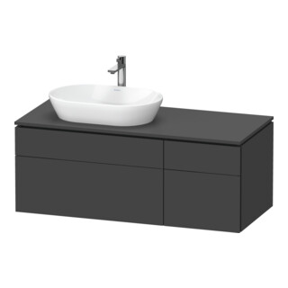Duravit Waschtischunterschrank L-Cube 122x55x48,2cm, AS L, gra m, k EinrSy