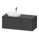 Duravit Waschtischunterschrank L-Cube 122x55x48,2cm, AS L, gra m, k EinrSy-1