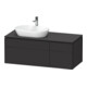 Duravit Waschtischunterschrank L-Cube 122x55x48,2cm, AS L, gra m, k EinrSy-1