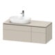 Duravit Waschtischunterschrank L-Cube 122x55x48,2cm, AS L, T m, k EinrSy-1