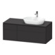 Duravit Waschtischunterschrank L-Cube 122x55x48,2cm, AS R, gra m, k EinrSy-1