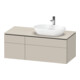 Duravit Waschtischunterschrank L-Cube 122x55x48,2cm, AS R, T m, k EinrSy-1