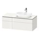 Duravit Waschtischunterschrank L-Cube 122x55x48,2cm, AS R, w g, k EinrSy-1