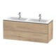 Duravit Waschtischunterschrank L-Cube 129x48,1x55cm, 2 Schub., wandhängend, Ei marm.-1