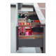 Duravit Waschtischunterschrank L-Cube 129x48,1x55cm, 2 Schub., wandhängend, we. hgl