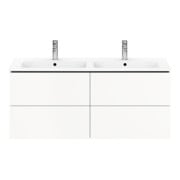Duravit Waschtischunterschrank L-Cube 129x48,1x55cm, 2 Schub., wandhängend, we. matt-2